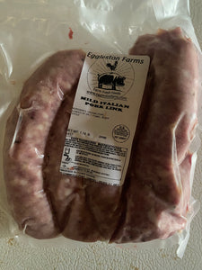 Pork Brats, Mild Italian  4pk